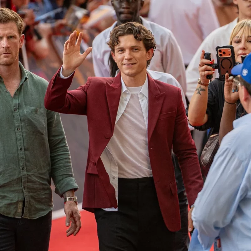 Paris Event Spider Man Tom Holland Blazer