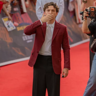 Paris Event Spider Man Tom Holland Blazer