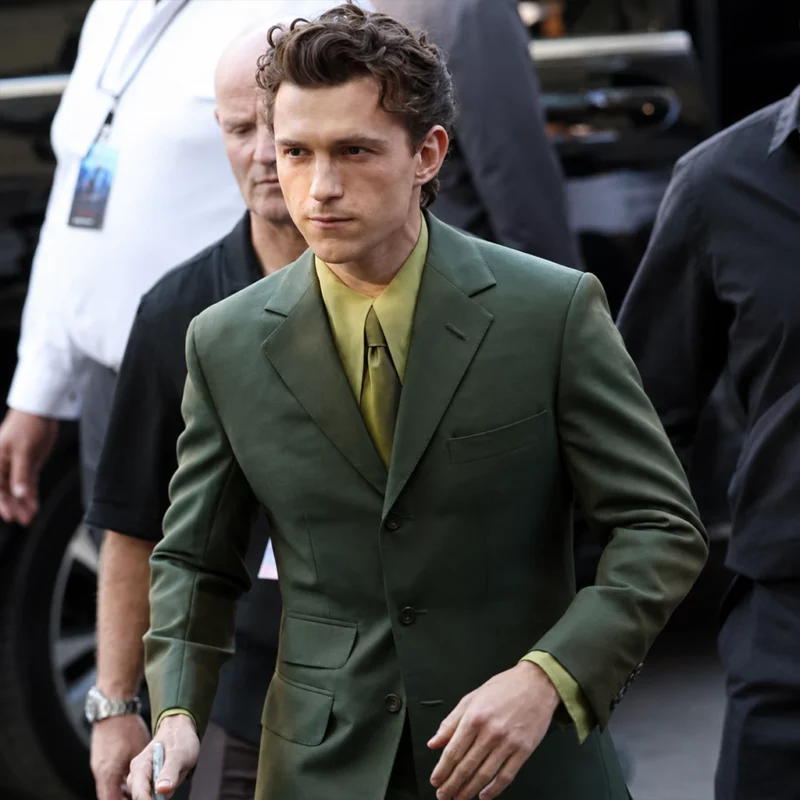 Paris TheThe Odyssey Premiere Tom Holland Blazer