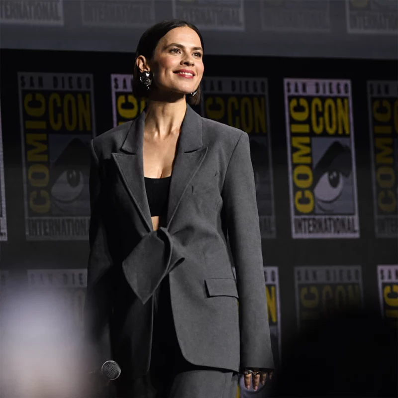 San Diego Comic-Con Hayley Atwell Blazer