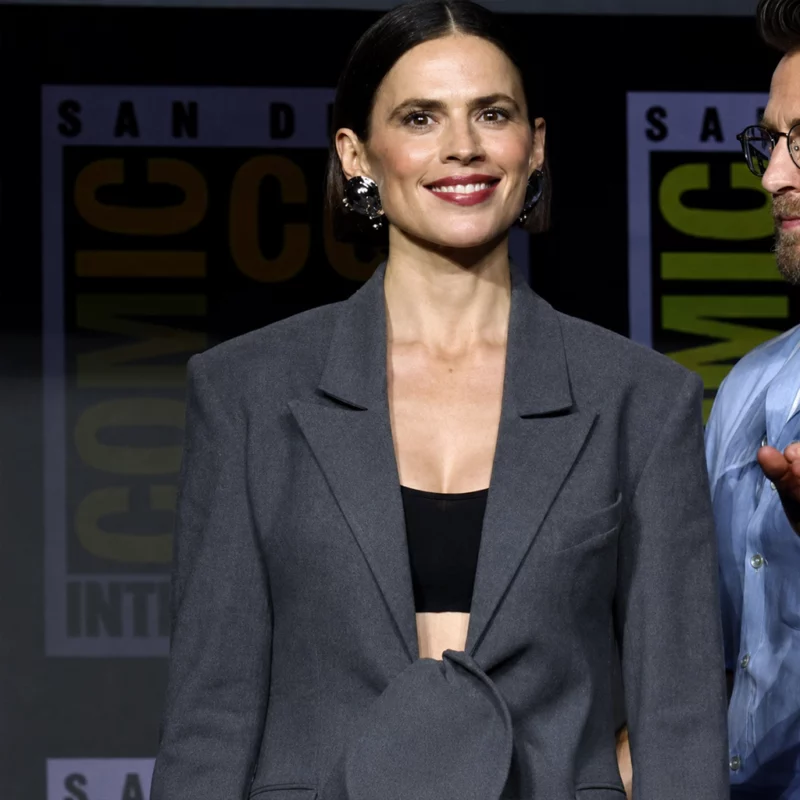 San Diego Comic-Con Hayley Atwell Blazer