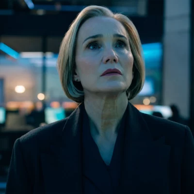 Slow Horses 2026 Kristin Scott Thomas Long Coat