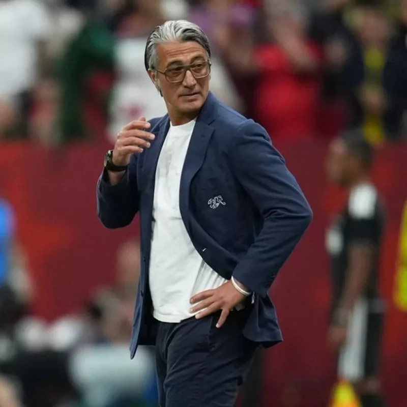 Switzerland VS Algeria Murat Yakin Blazer
