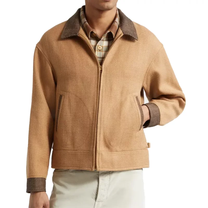 London Photocall The Odyssey Robert Pattinson Jacket