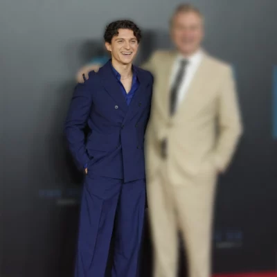 The Odyssey Premiere Mumbai Tom Holland Suit