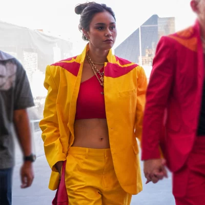UFC 329 Alessa Holloway Blazer