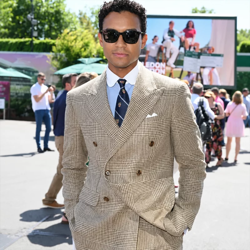 Wimbledon 2026 Jaafar Jackson Suit
