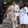 Wimbledon 2026 Rami Malek Suit