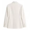 NYC 2026 Halle Berry White Blazer