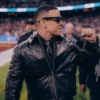 Halftime Show 2026 Daddy Yankee Leather Jacket