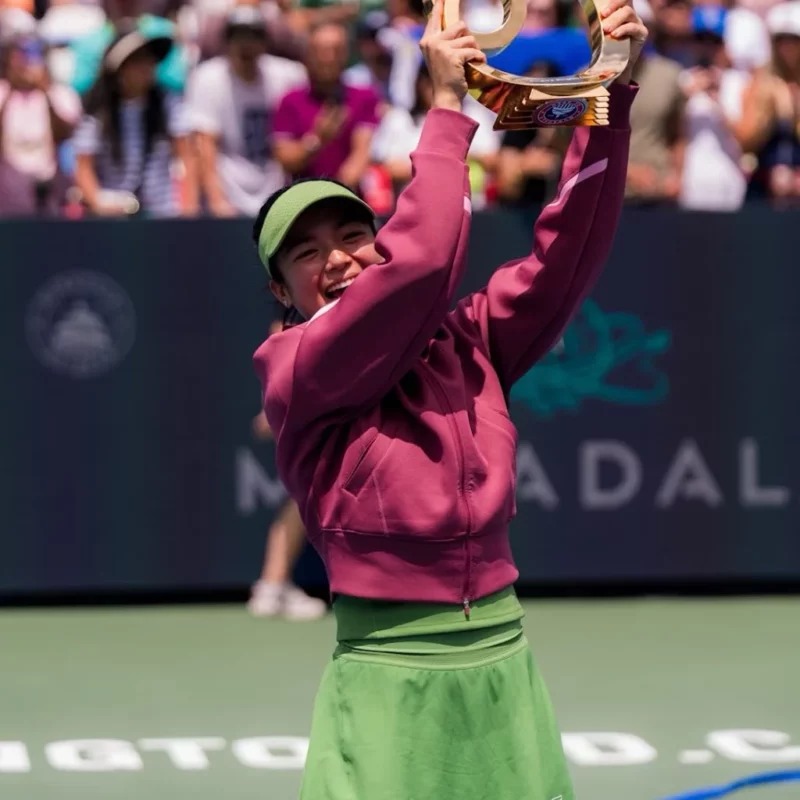 Mubadala DC Open 2026 Alexandra Eala Jacket
