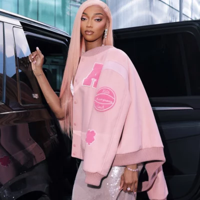 Angel Reese Custom Coach Jacket