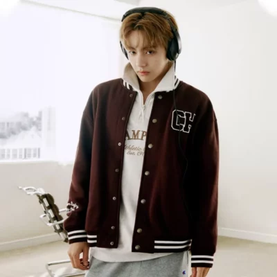 BTS Kim Taehyung Champion Jacket