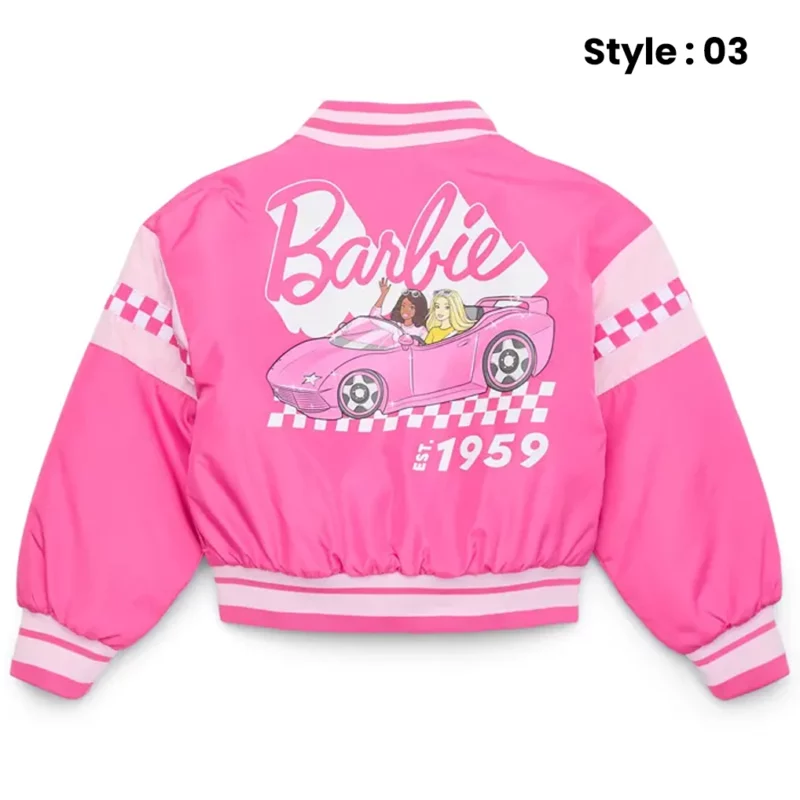 Barbie Pink Bomber Jacket