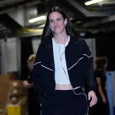 Indiana fever Caitlin Clark Black Jacket