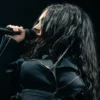 Charli XCX Performing Outside Lands Biker Coat