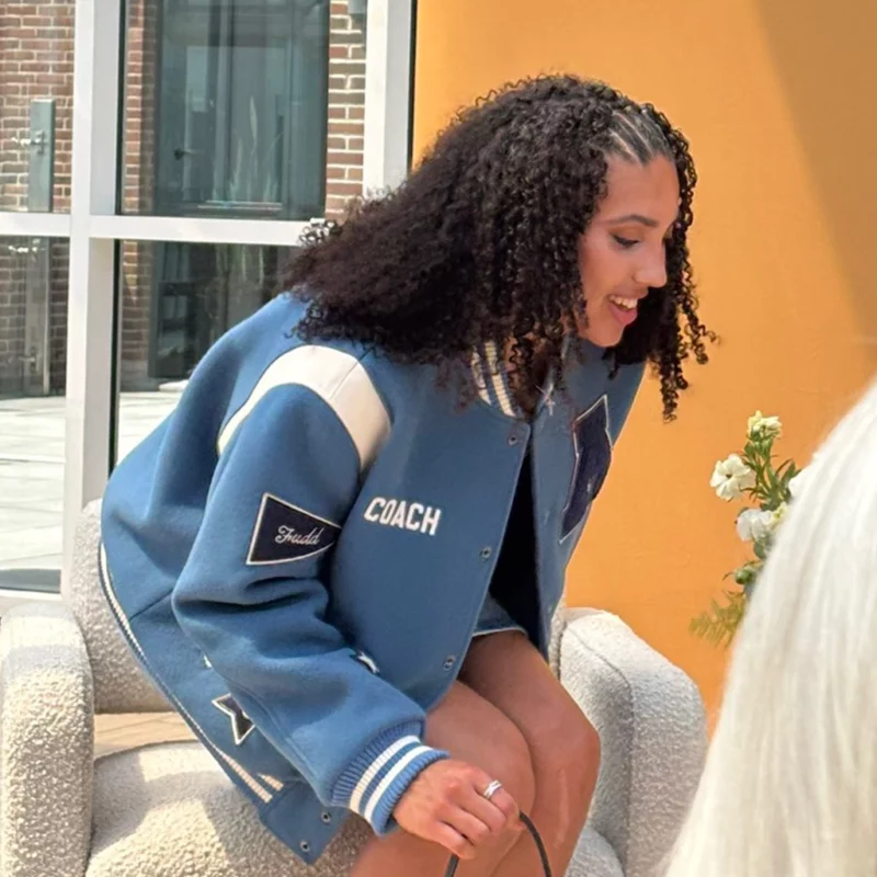 Coach Chicago Azzi Fudd Varsity Jacket