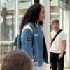 Coach Chicago Azzi Fudd Varsity Jacket
