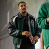 Comic Con 2026 Aaron Pierre Green Varsity Jacket