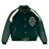 Comic Con 2026 Aaron Pierre Green Varsity Jacket