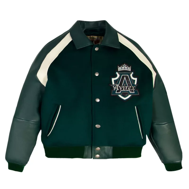 Comic Con 2026 Aaron Pierre Green Varsity Jacket