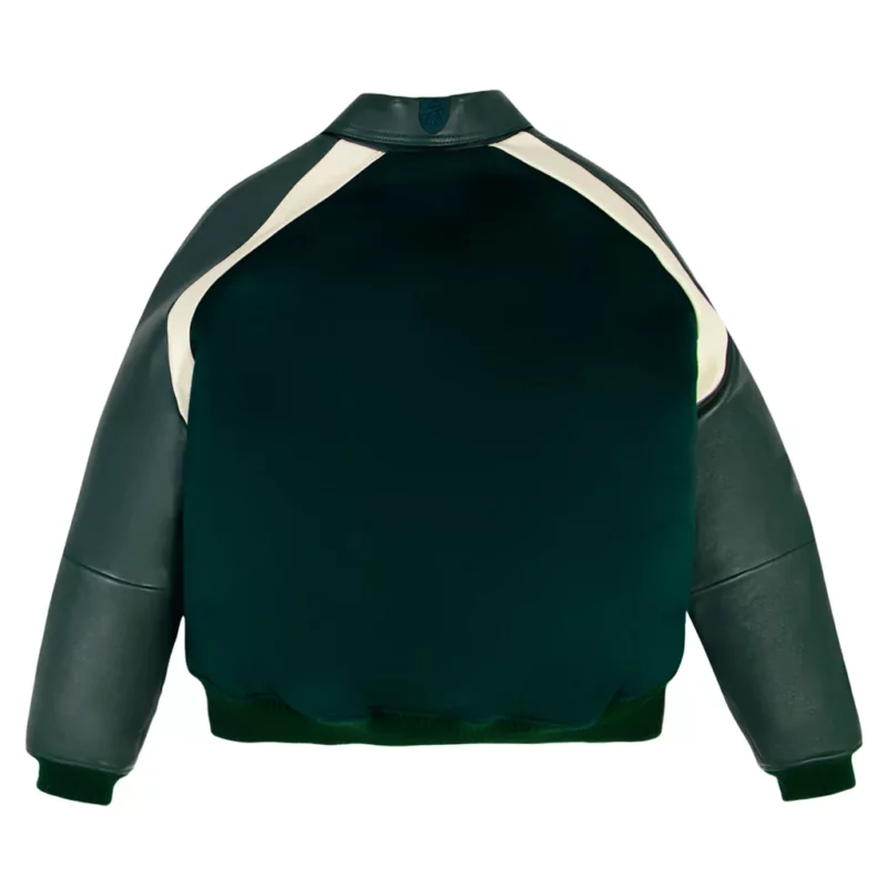 Comic Con 2026 Aaron Pierre Green Varsity Jacket