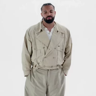Stake 20v1 Streaming Drake Double Breasted Jacket
