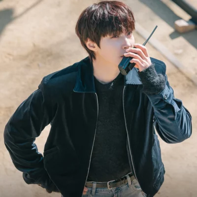 Dream to You Hwang In youp Black Jacket