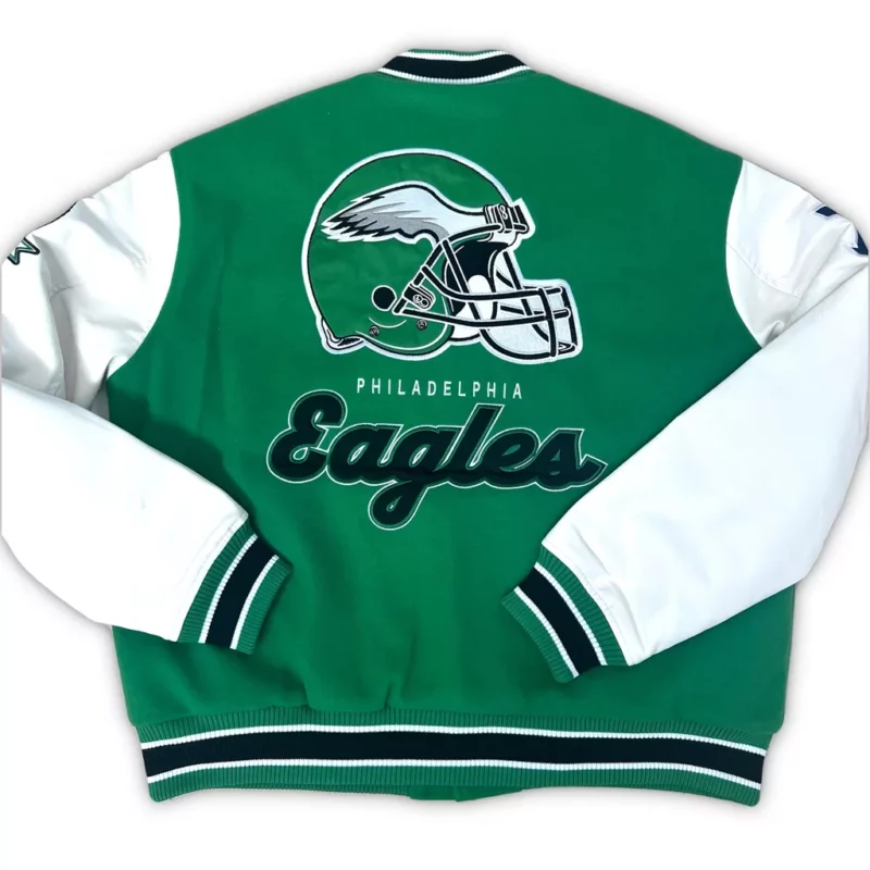 Team Eagles Varsity Jacket
