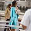Ocean's Eleven Monica Barbaro Coat
