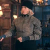 Ride or Die S01 Hannah Waddingham Leather Jacket