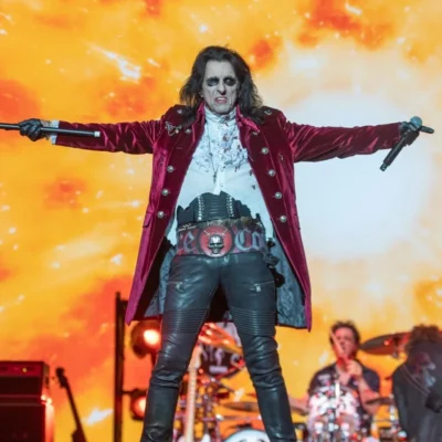 Hollywood Vampires Alice velvet Cooper Coat