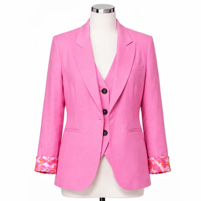 Ireland AM 2026 Muireann Oâ€™Connell Pink Blazer