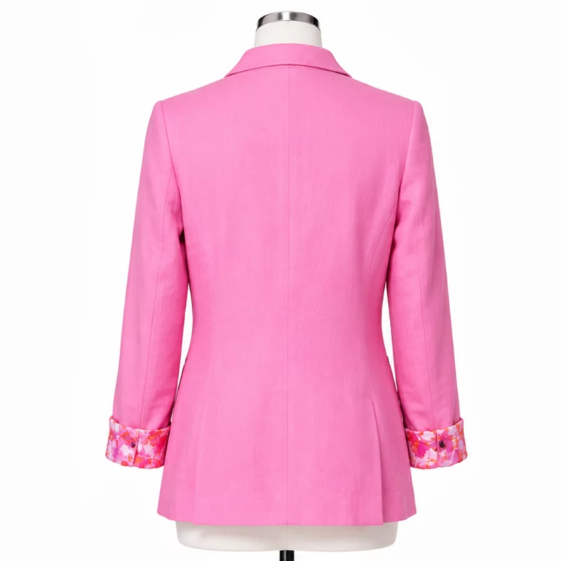 Ireland AM 2026 Muireann Oâ€™Connell Pink Blazer