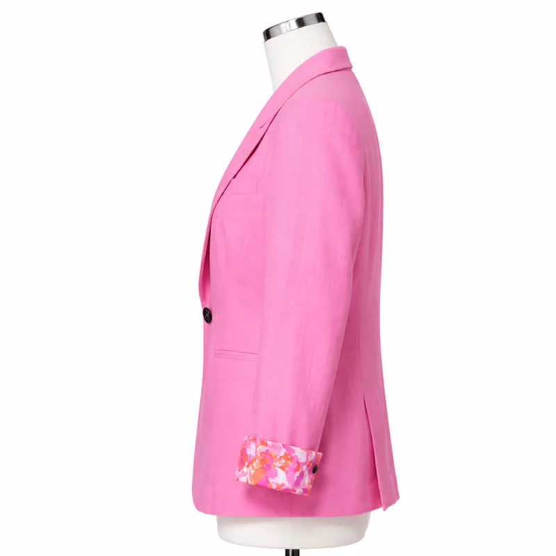 Ireland AM 2026 Muireann Oâ€™Connell Pink Blazer