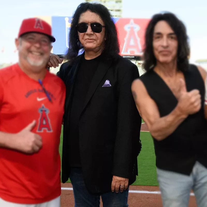 Los Angeles Angels Game 2026 Gene Simmons Blazer