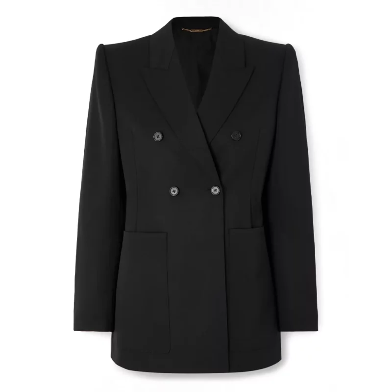 Lucky S01 Annette Bening Double Breasted Blazer