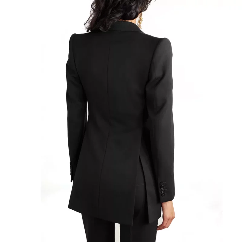 Lucky S01 Annette Bening Double Breasted Blazer