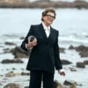 Lucky S01 Annette Bening Double Breasted Blazer