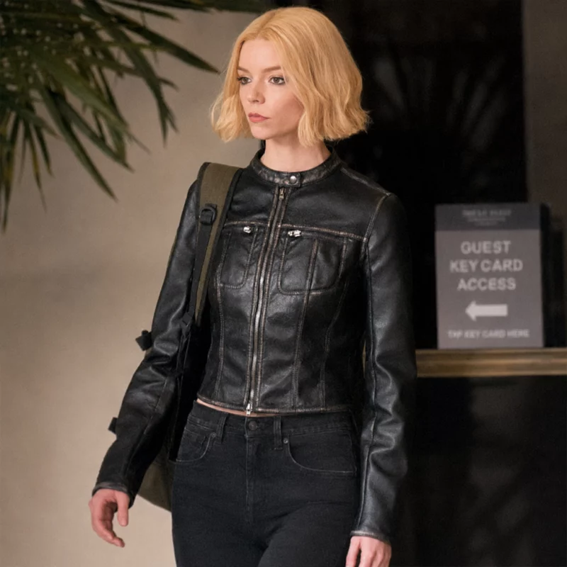 Lucky S01 Anya Taylor-Joy Cropped Jacket