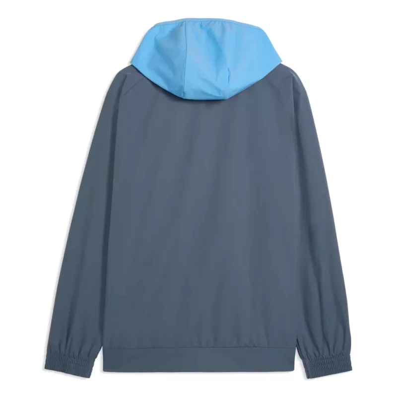 Manchester City Erling Haaland Blue Jacket