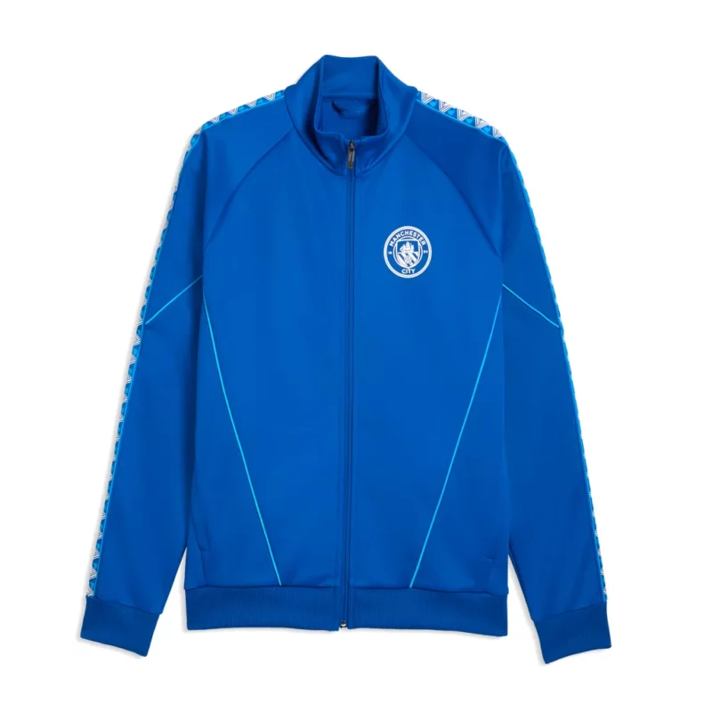 Striker Erling Haaland Blue Jacket