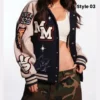 Mickey Mouse Wolves Letterman Jacket
