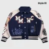 Mickey Mouse Wolves Letterman Jacket