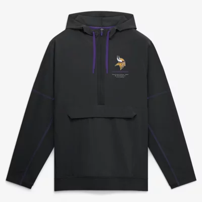 Minnesota Vikings 2026 Sideline Anorak Hooded Jacket