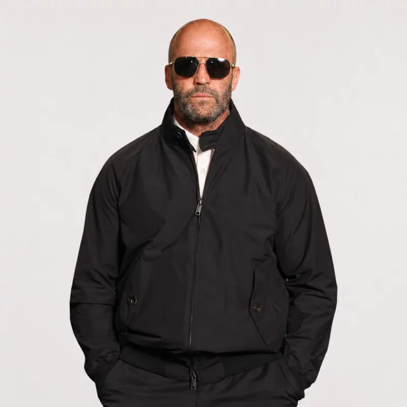 Mutiny Special Screening Jason Statham black Jacket