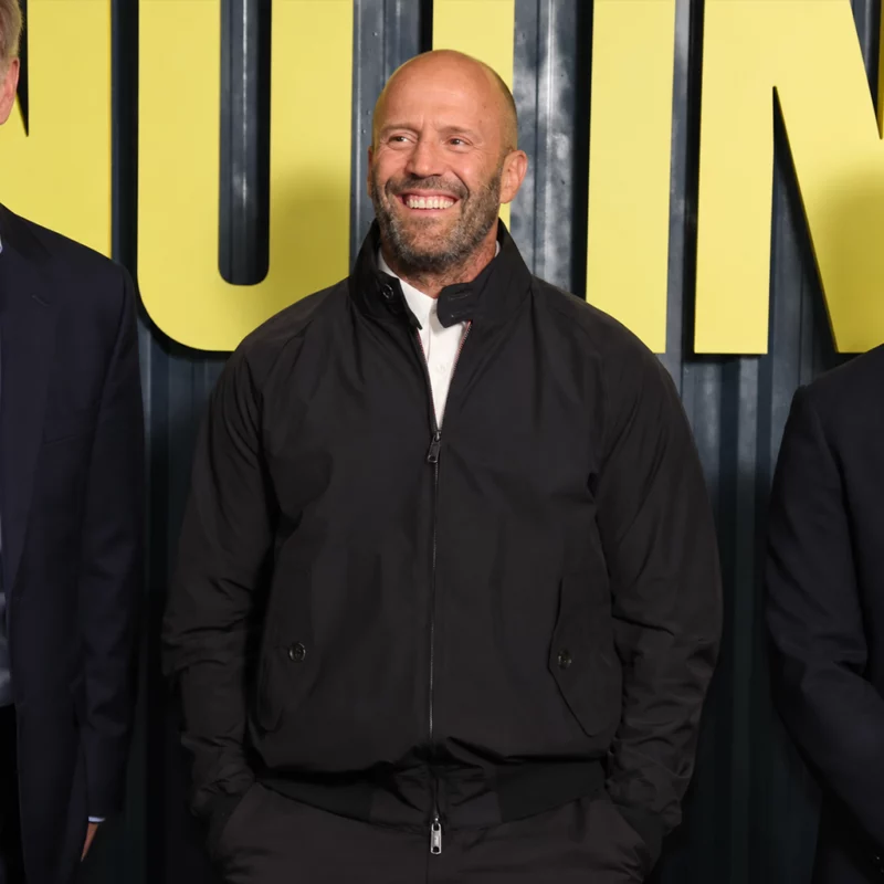 Mutiny Special Screening Jason Statham black Jacket