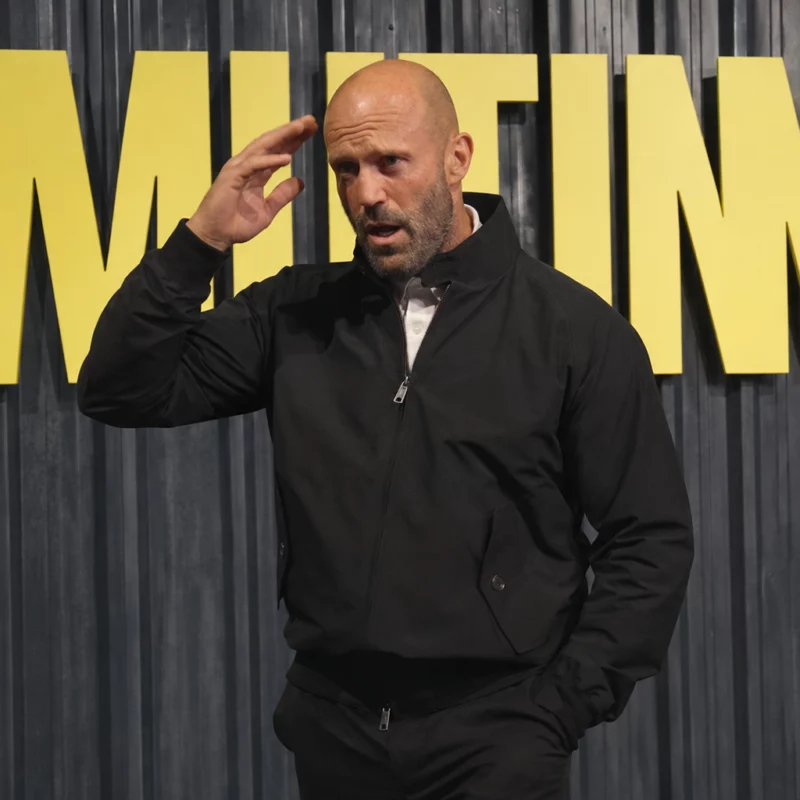 Mutiny Special Screening Jason Statham black Jacket