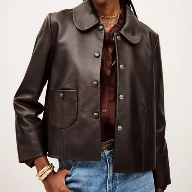 My Life With The Walter Boys S03 Nikki Rodriguez Brown Jacket