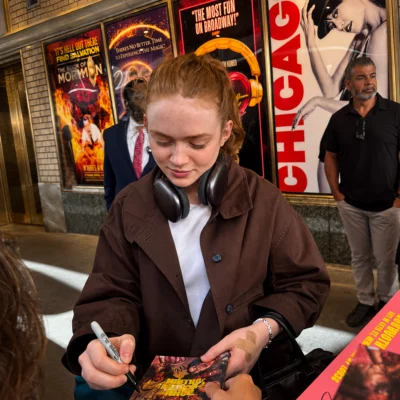NYC 2026 Spider Man Brand New Day Sadie Sink Jacket
